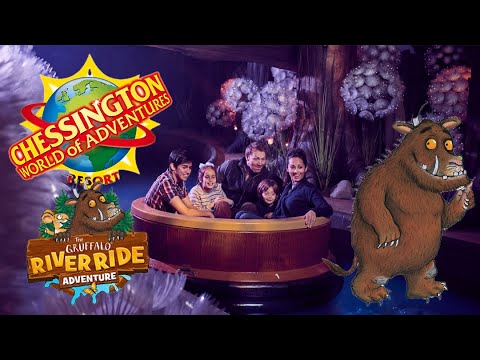 Chessington World of Adventures "The Gruffalo River Ride Adventure" - 8K 360 Full Ride POV