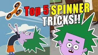 Kina's Top 5 Spinner Tricks | The Vloggingtons