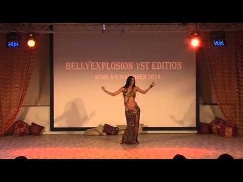Valentina Jasmine Losappio Galà Festival Bellyexplosion 2014 Roma