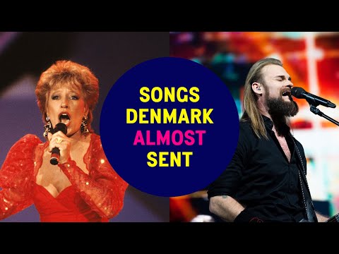 Eurovision: Songs Denmark Almost Sent (1957 - 2023) | Second Places in Danish National Finals