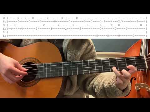 [tutorial] the bug collector - haley heynderickx //guitar tabs