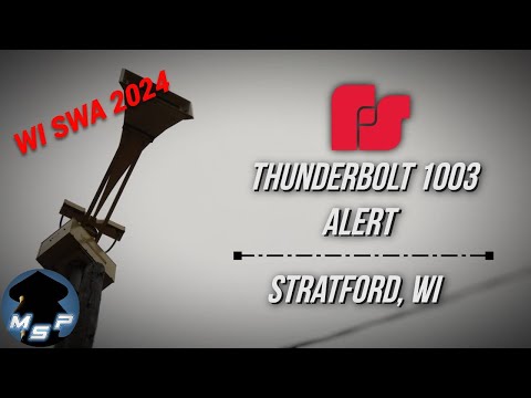 Federal Signal Thunderbolt 1003 Wisconsin SWA Test | Alert & Ambience | Stratford, WI
