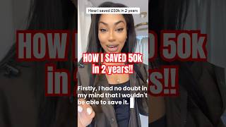 How I saved 50k in 2 years #moneysavingideas #savemoney #moneysavinghacks