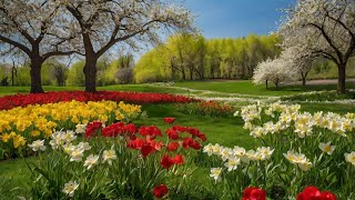 🌷🐦 Beautiful Nature in Spring: Vibrant Colors, Singing Birds & Peaceful Vibes 🌺🌼
