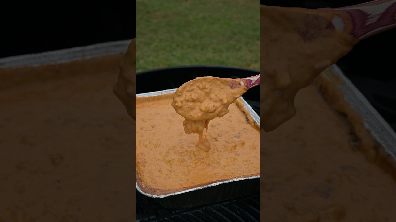 Smoked Chorizo Queso Dip for Game Day!