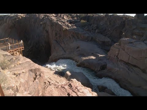 Namibia erleben/Teil 50- Augrabis Falls-ZA/Blümchentour