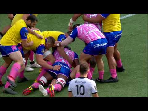 TOP 14 - Essai de Arthur COVILLE (SFP) - Stade Français - LOU Rugby - J08 - Saison 2021/2022