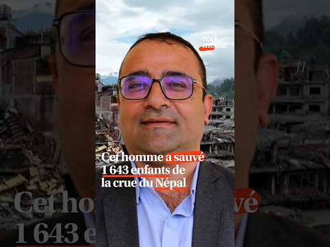 Népal : il sauve 1 643 enfants d’une crue meurtrière