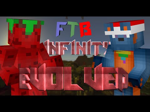 FTB Infinity Evolved Ep.1 | Modded Minecraft Survival - Finding A Base!