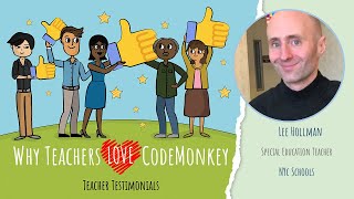 Coding with CodeMonkey - Testimonial with Lee Hollman