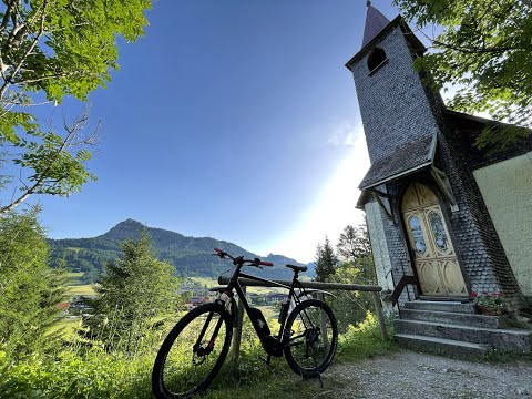Fahrradtour im Tannheimer Tal - Schattwald - Zöblen