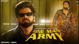 Masoom Sharma : One Man Army (Official Video) Prithviraj Pilania | Vaishali | New Haryanvi Song 2026
