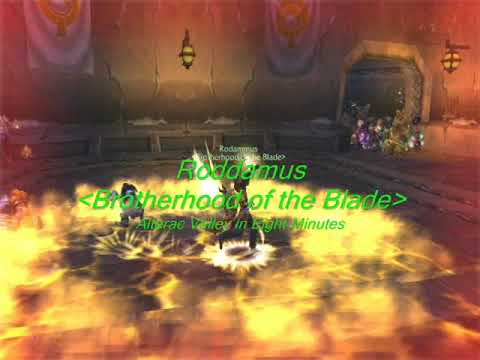 Rodammus the PvE Paladin Tank in AV