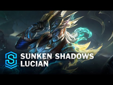 Sunken Shadows Lucian Skin Spotlight - League of Legends
