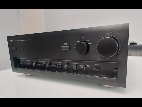 Усилитель стерео Yamaha AX-1070 Amplifier inside Внутри.
