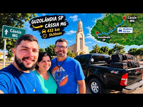 PRIMEIRA VIAGEM COM A HILUX / FOMOS PARA CÁSSIA-MG / SANTUÁRIO DE SANTA RITA DE CÁSSIA