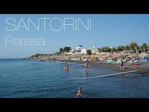Perissa, Santorini, Greece-a two minute tour