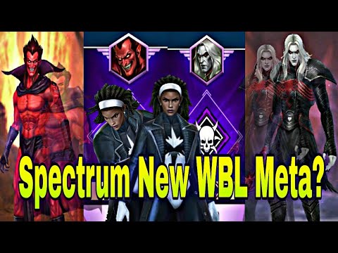 WBL Knull And Mephisto Clear With Spectrum | Spectrum Worth For Transcend? - Marvel Future Fight