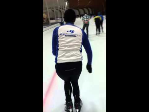 Schaatstechniek video analyse 23 november 2015