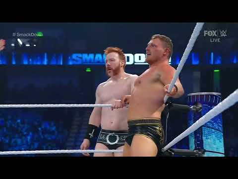 WWE SMACKDOWN NEW DAY VS SHEAMUS & RIDGE HOLLAND 03/11/22 (PETE DUNNE DEBUT)