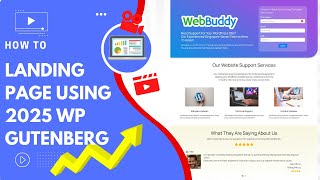 Download the video "How To Create Landing Page Using WordPress Default 2025 Theme (Gutenberg Editor)"