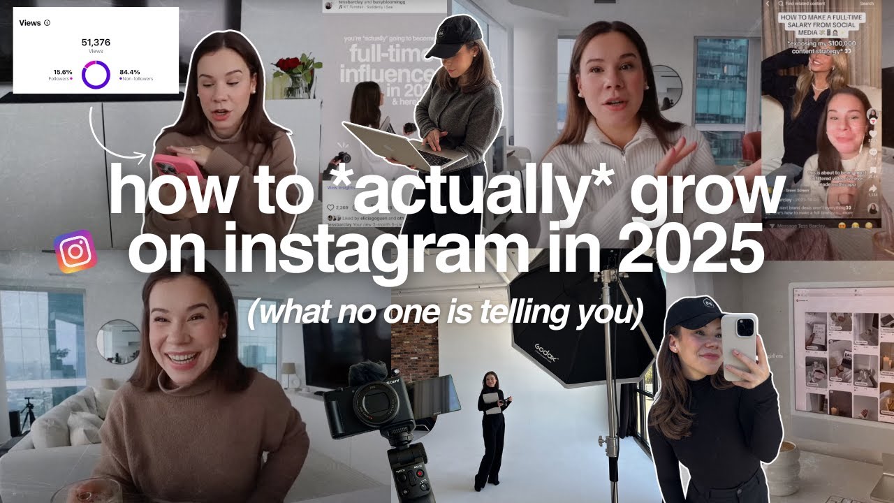 Why I grew 1k on Instagram in 7 days, how to stop wasting your time as a creator & productivity tips