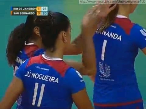 Superliga Feminina de Volei 2011/2012 - Unilever Sky 3 x 0 BMG São Bernardo