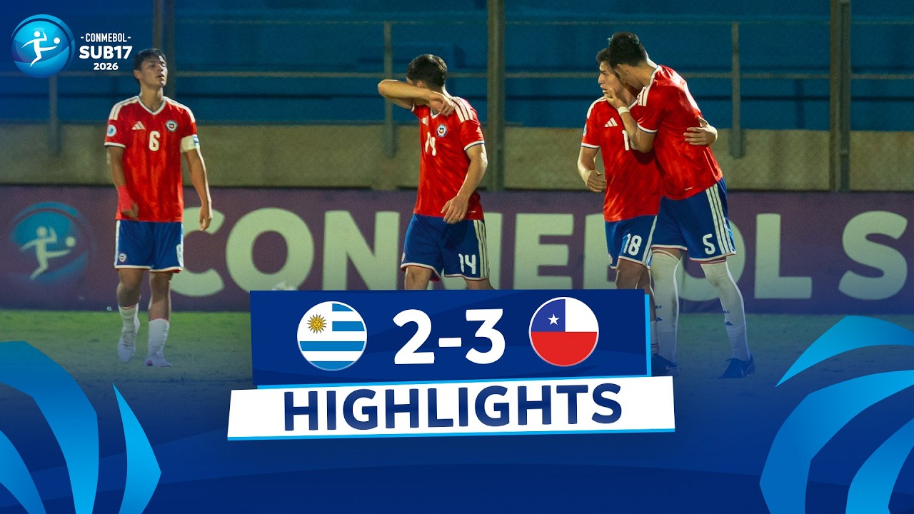 Uruguay U17 vs Chile U17 Highlights