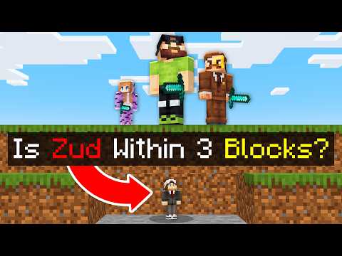 Minecraft's BEST Hide and Seek with Random Sizes...