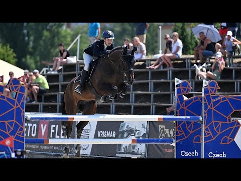 Parkurová soutěž 120/125 cm (Czech Junior Cup) – ČSP Olomouc 9. 7. 2023