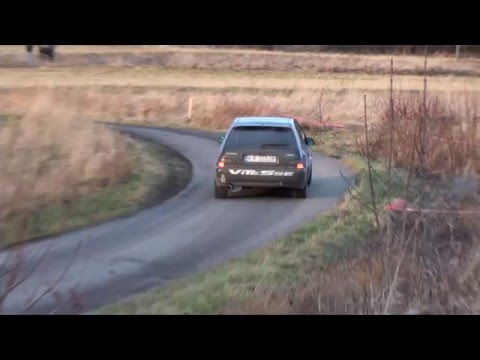Grzegorz Pawlik / Konrad Sykut - Citroen Saxo VTS - KJS Zimowy Super OeS Barbórka Moszczenica 2015
