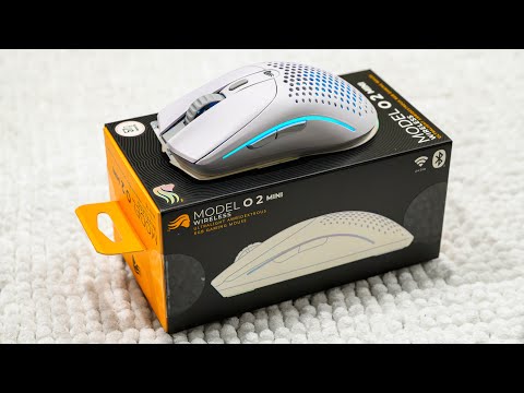 Glorious O 2 Mini Wireless White беспроводная игровая мышь (GLO-MS-OMWV2-MW) 26000 dpi 2.4 ГГц Bluetooth 5.2 LE - фото 1 - id-p3249056746