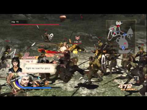 Wu Story Mode Stage 1-2 Yellow Turban Rebellion - Part 2 Dynasty Warriors 7 HD