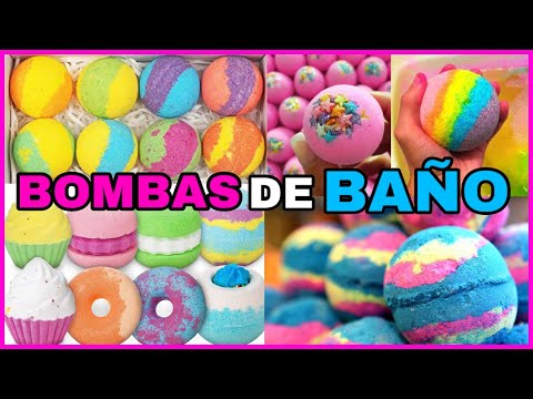 HAZ TUS PROPIAS BOMBAS DE BAÑO DE COLORES EN CASA | DIY BOMBAS DE BAÑO CASERAS | NatyGloss