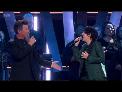 Rick Astley & Sharleen Spiteri  - Ain't No Mountain High Enough | BBC One New Year's Eve Concert