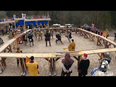 Pikarti 2 vs Desdichado Bitva Libušín Buhurt League World Championship 2023