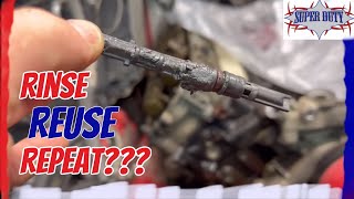 Air conditioning BLACK DEATH!!!   Can the orifice tube be swapped like a FILTER???
