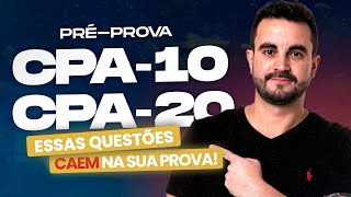 [PROVAS 2025] Pré-prova CPA-10 e CPA-20 Ep. 92 📖 - ANBIMA