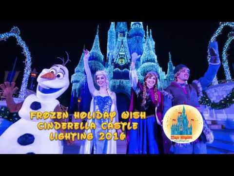 [4K] A Frozen Holiday Wish - Disney Magic Kingdom