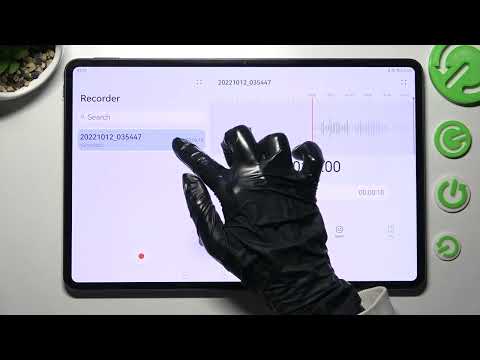 How to Record Sounds in HUAWEI MatePad Pro 12.6 – Sound Recording