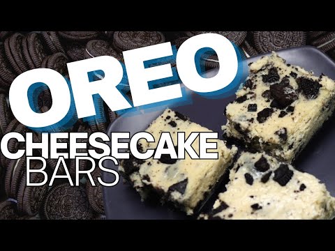 Oreo Lovers Unite: How to Make Oreo Cheesecake Bars