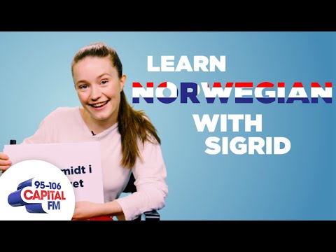 Sigrid Teaches You Norwegian Phrases 🇳🇴 | Capital