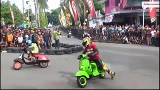 Download lagu VESPA BALAP LUCU BIKIN NGAKAK mp3