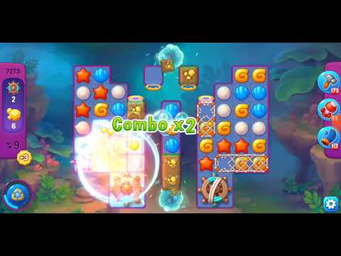 Fishdom. 7273 super hard level no boosters and diamonds