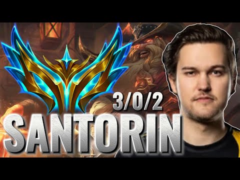 SANTORIN PLAYS GRAGAS JUNGLE | GRAGAS JUNGLE GUIDE 2025 | League of legends Gameplay