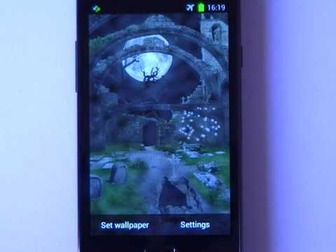 Scary Cemetery PRO Lwp Video