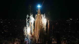 İspanya: Papa 14. Leo, dünyanın en yüksek kilisesi olan yeni Sagrada Familia kulesini kutsadı