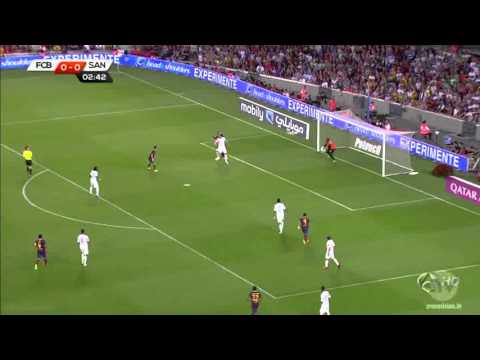 Amistoso Internacional: FC Barcelona - Santos FC 02/08/2013