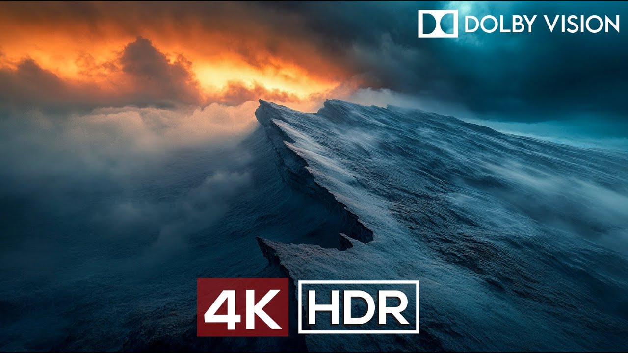 4K HDR Nature Scenery - Breathtaking Cinematic Visuals in Dolby Vision (60FPS)