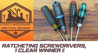Ratcheting Screwdrivers, There is one clear WINNER !!